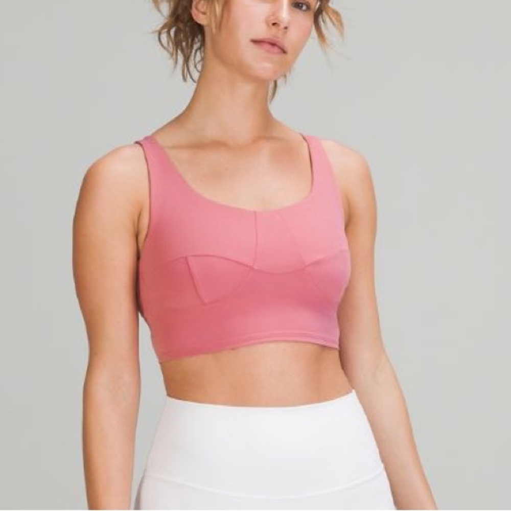 Nulu Front-Darting Yoga Bra
Pink Blossom